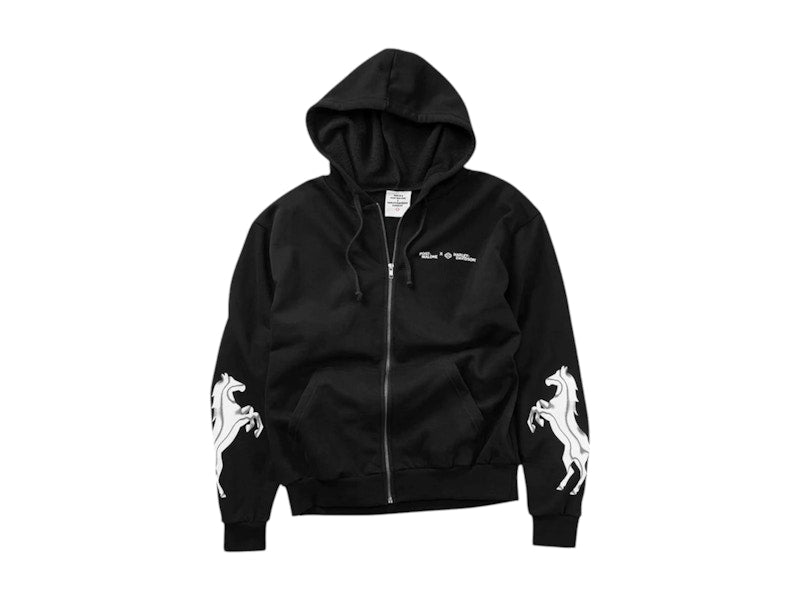Post Malone x h-d Horsepower Full Zip Hoodie Black