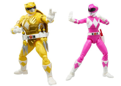 Power Rangers x Teenage Mutant Ninja Turtles Lightning Collection Morphed April O'Neil & Morphed Michelangelo Action Figures