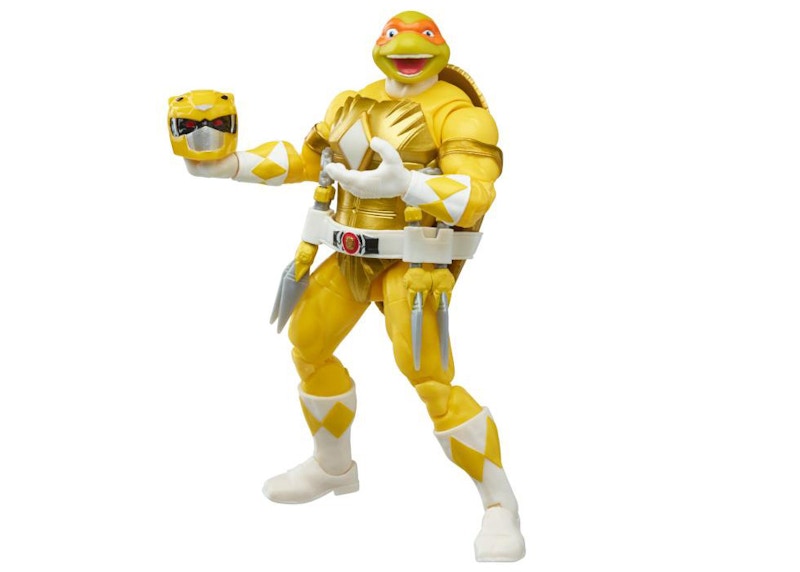 Power Rangers x Teenage Mutant Ninja Turtles Lightning Collection Morphed April O'Neil & Morphed Michelangelo Action Figures