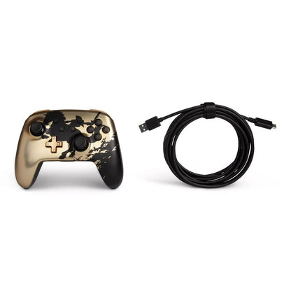PowerA Nintendo Switch Legends of Zelda Wireless Controller Gold Rider
