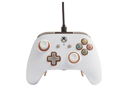PowerA Xbox One Fushion Pro Wired Controller 1514146-02 White