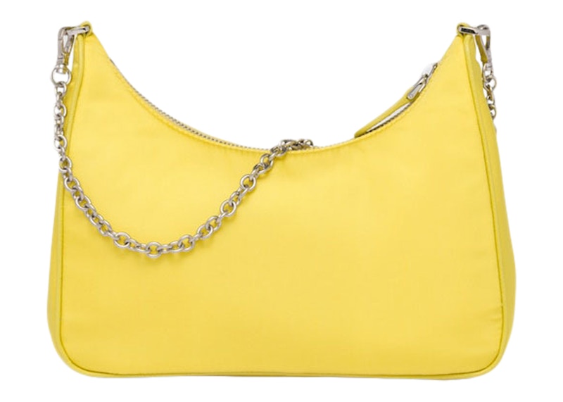 Prada 2005 Shoulder Bag Yellow