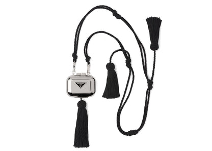 Prada AirPods Pro Necklace Case Steel Gray