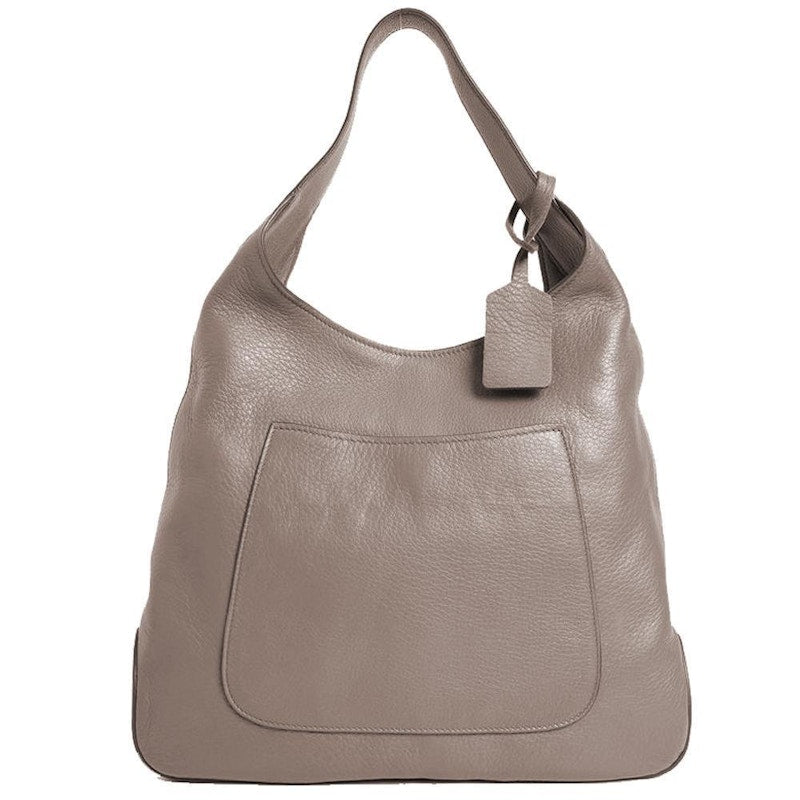 Prada Argilla Hobo Bag Large Gray