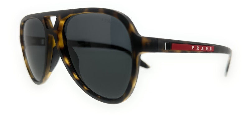 Prada Aviator Sunglasses Matte Havana (0PS 06WS 58106F)