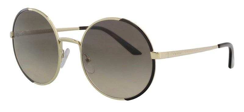 Prada Aviator Sunglasses Pale Gold (0PR 59XS KOF3D057)