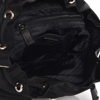 Prada Vela Backpack Nero Black