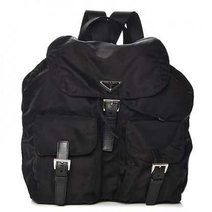 Prada Vela Backpack Nero Black