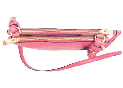 Prada Bandoleira Crossbody Bag Pebbled Pink