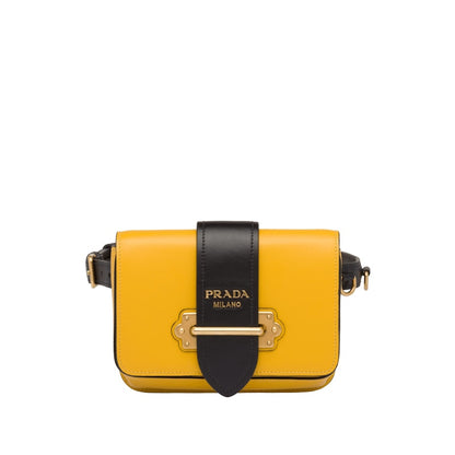 Prada Cahier Belt Bag Yellow
