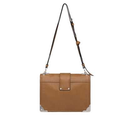 Prada Cahier Silver Brown