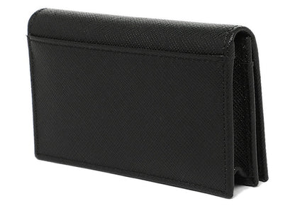 Prada Card Case Saffiano Leather Nero
