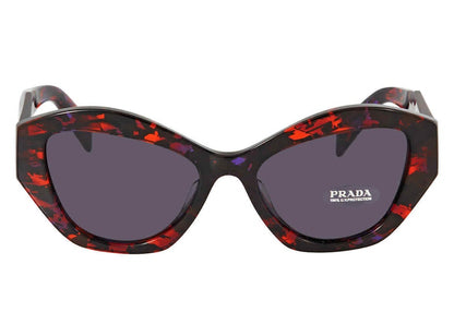 Prada Cat Eye Sunglasses Red/Purple (PR07YSF-06V6O2-55)