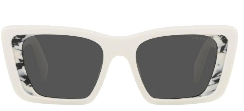 Prada Cat Eye Sunglasses White (PR08YS-02V5S0-51)
