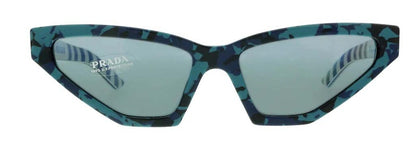 Prada Cateye Sunglasses Camouflage Green (0PR 12VS 4456Q0)