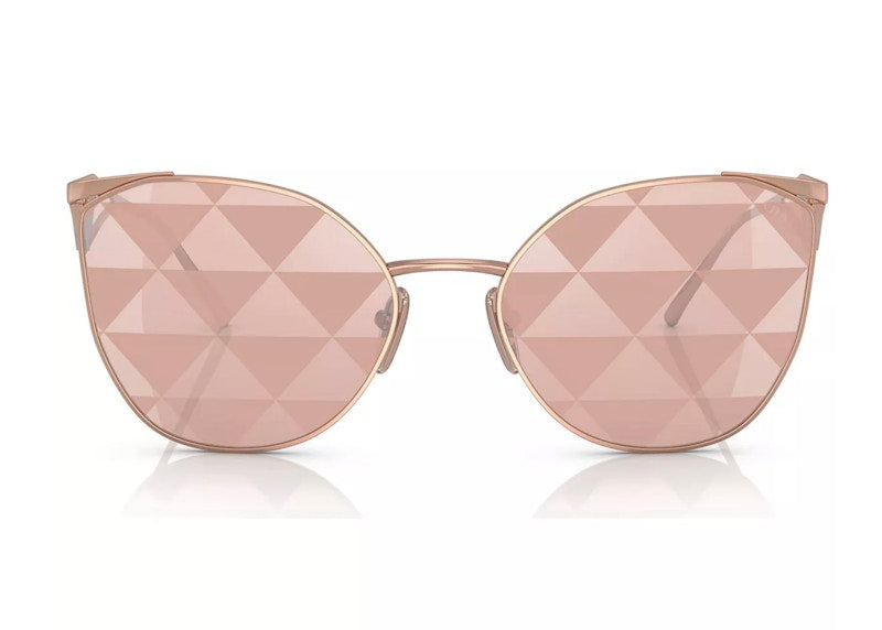 Prada Cateye Sunglasses Gold (PR50ZS-SVF05T-59)