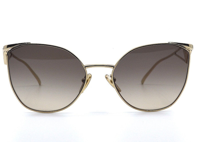 Prada Cateye Sunglasses Gold (PR50ZS-ZVN3D0-59)