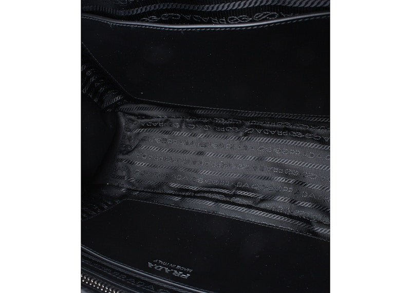 Prada City Logo Top Handle Black/Green