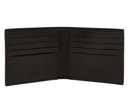 Prada City Sport Bifold Wallet Black/Light Blue