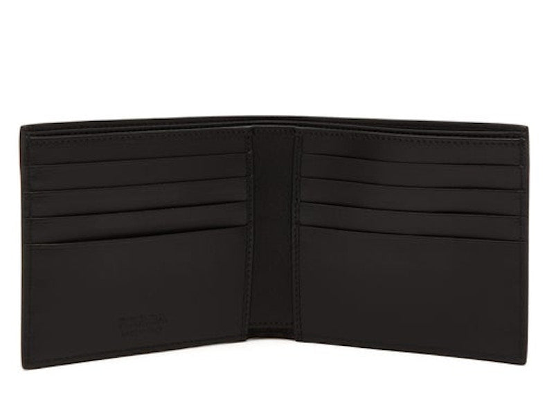 Prada City Sport Bifold Wallet Black/Light Blue