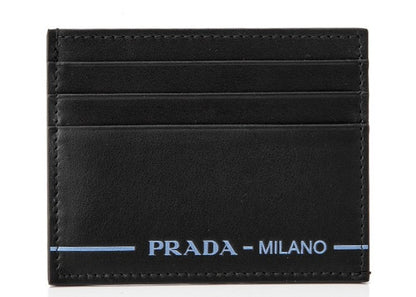 Prada City Sport Card Holder Black/Light Blue