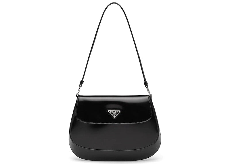 Prada Cleo Shoulder Bag Black