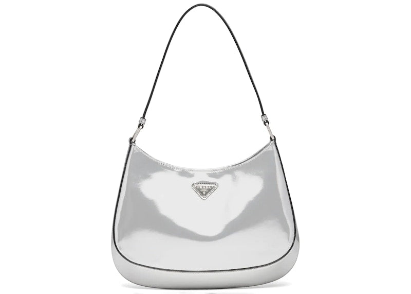 Prada Cleo Shoulder Bag Silver