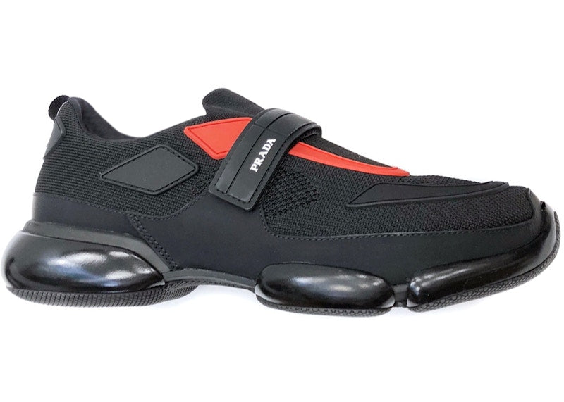 Prada Cloudbust Sneakers Black Mandarin