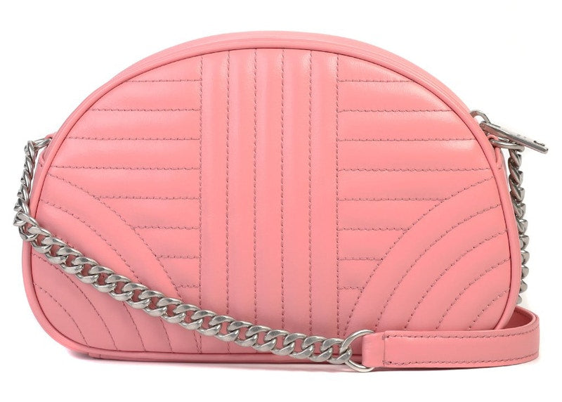 Prada Diagramme Wave Shoulder Bag Pink