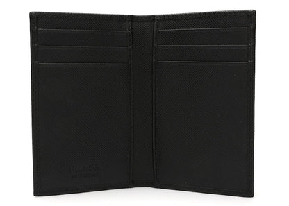 Prada Leather Card Holder Black