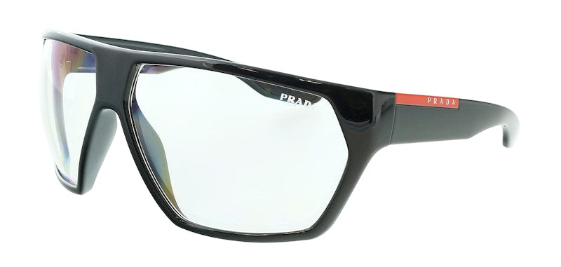 Prada Linea Rossa Wrap Sunglasses Black (0PS 08US 1AB09H)