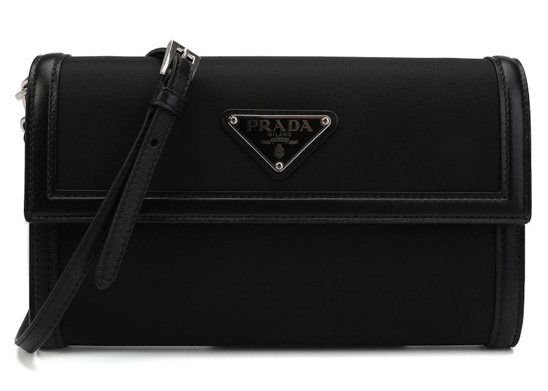 Prada Logo Patch Bag Mini Black