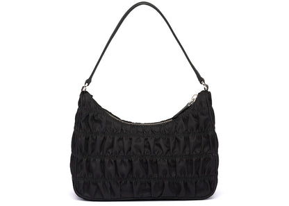 Prada Mini Bag Nylon and Saffiano Leather Black