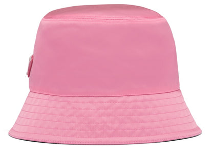 Prada Nylon Bucket Hat Begonia Pink