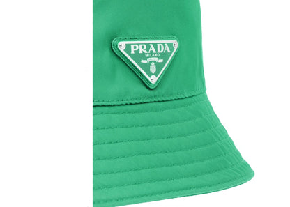 Prada Nylon Bucket Hat Mint Green