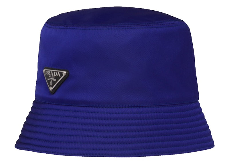 Prada Nylon Bucket Hat Violet