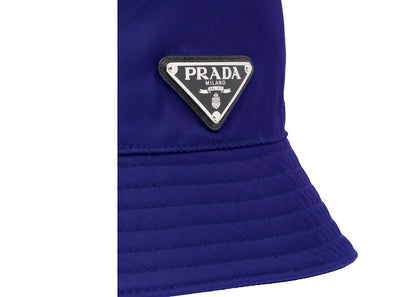 Prada Nylon Bucket Hat Violet