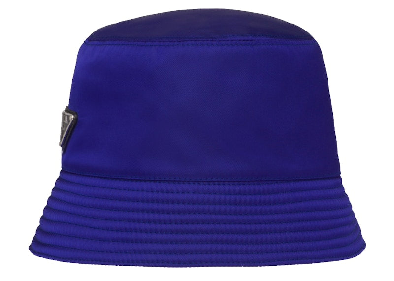 Prada Nylon Bucket Hat Violet