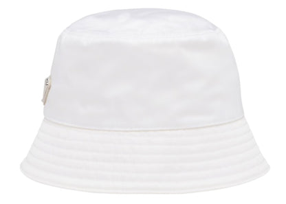 Prada Nylon Bucket Hat White