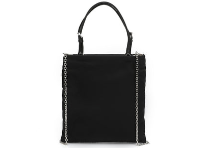 Prada Nylon Shoulder Bag Black