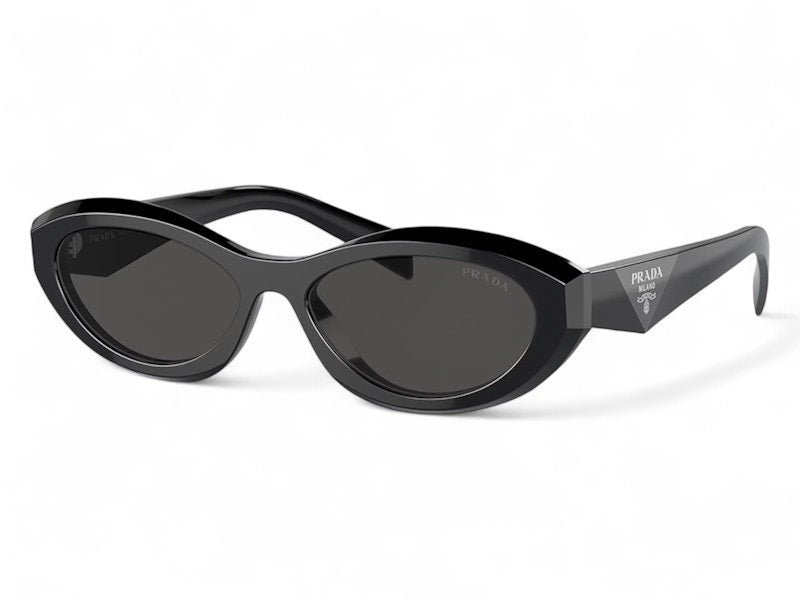 Prada Oval Sunglasses Black (PR_26ZS_16K08Z)