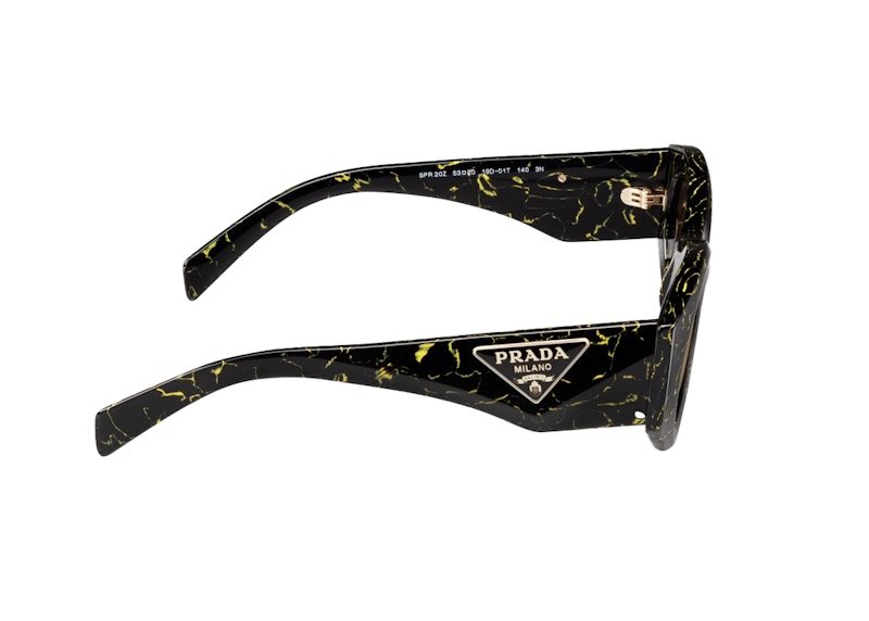 Prada Oval Sunglasses Green (PR20ZSF-19D01T-54)