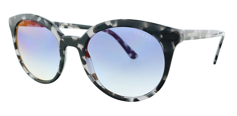 Prada Oval Sunglasses Grey Havana (0PR 02XS 510725 Heritage)