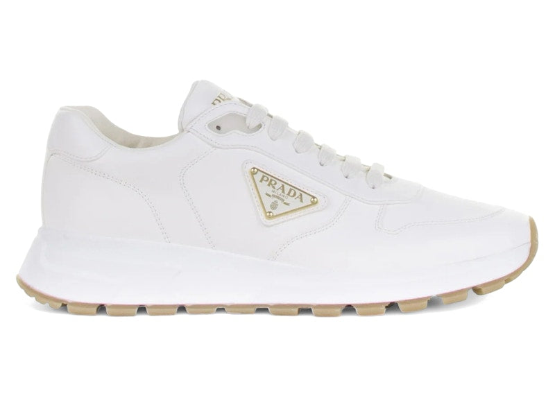 Prada PRAX 01 Sneakers Re-Nylon Brushed Leather Avorio
