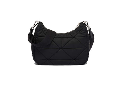 Prada Padded Re-Nylon Shoulder Bag Black