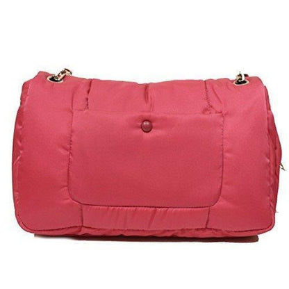 Prada Pattina Bomber Shoulder Tessuto Pink