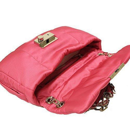 Prada Pattina Bomber Shoulder Tessuto Pink
