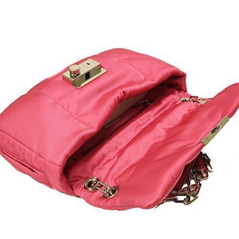 Prada Pattina Bomber Shoulder Tessuto Pink