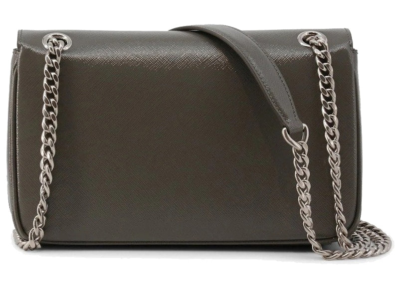 Prada Pattina Shoulder Bag Small Marble