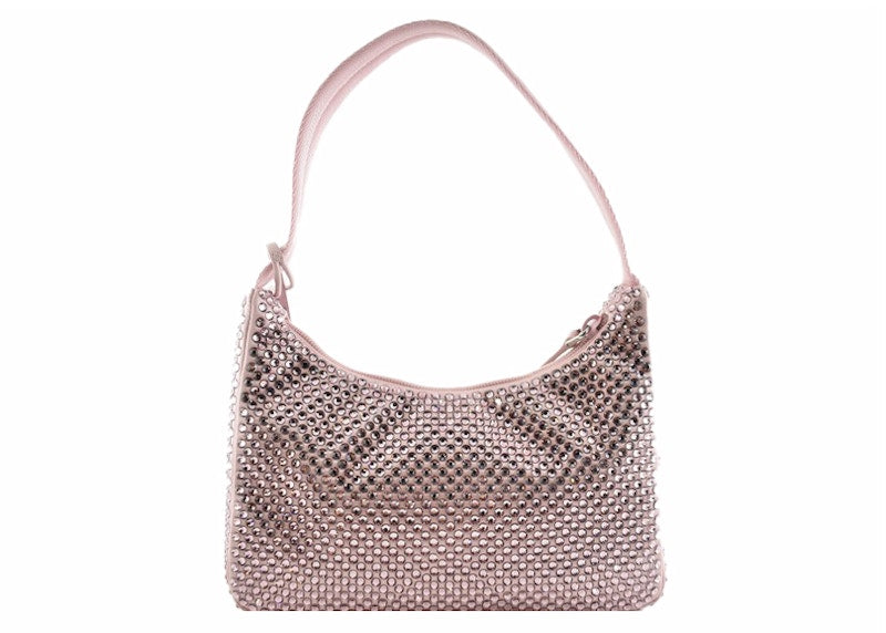Prada Re-Edition 2000 Crystal Mini Bag Pink